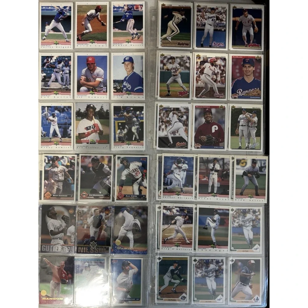 Baseball Cards Lot of 143 - 90's, Upper Deck, DonRuss,Classic Best, Score, Topps